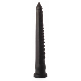 X Men Plug Anal PVC Negru cu Ventuză, 59 cm, Stimulare