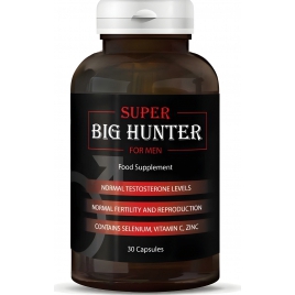 Super Big Hunter Capsule Booster De Testosteron 30 capsule