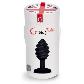 Anal Plug Lux Gplug Twist Negru
