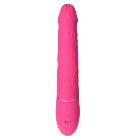 Rabbit Thrill Bunny Vibrator Reîncărcabil, Stimulator Dublu G Roz