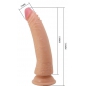 Dildo Realist Pretty Love Kable cu Piele Glisantă