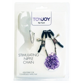 Cleme Pentru Sfârcuri ToyJoy Argintiu