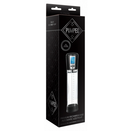 Premium Rechargeable Automatic LCD Pump - Transparent