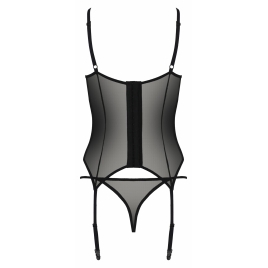 Corset Passion Eco Zinnia Negru S-M