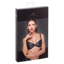Sutien Noir Carmen Wetlook Negru S
