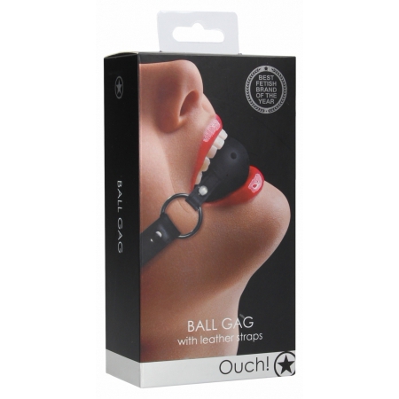 Căluș Cu Bilă Ouch Negru