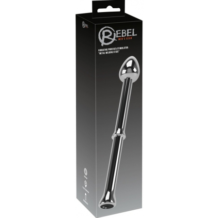 Rebel Metal Milking Stick, 10 Moduri, USB, 26.5 cm Argintiu