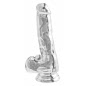 TOYJOY Get Real Transparent 15 cm — Fixare cu Ventuză