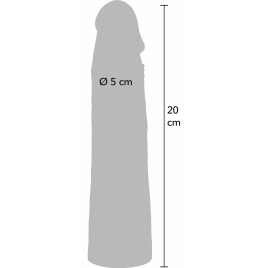 Manșon Penis Din silicon Lichid 20 cm – Volum Natural
