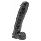 Dildo Cu Testicule Negru