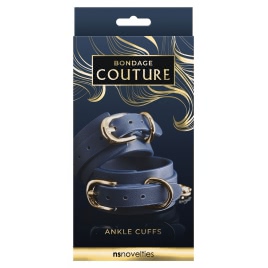 Cătușe Bondage Couture Ankle Albastru