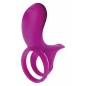 Inel Dublă Stimulare Couples Stimulator Ring Fuchsia