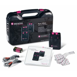 Mystim Pure Vibes - Unitate Analog Pentru Electro-Stimulare Negru DDS