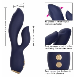 Vibrator Chic Blossom Albastru