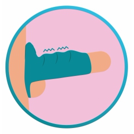 ToyJoy Zayn Manson Vibrator 10 Moduri, Reîncărcabil Verde