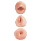 Set Masturbatoare All 3 Holes Natural