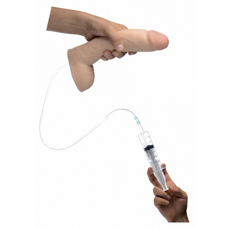 Dildo Cu Ejaculare Dual Density 25cm