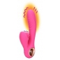 Loveline Rabbit Heat – Limbă Oscilantă, încălzire 13.5 cm Roz
