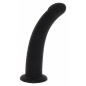 Dildo Strap-On Dong Medium 14cm Negru
