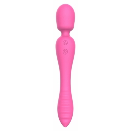 Evermore 2 în 1 Massager ToyJoy 17 Moduri Roz 22.5 cm