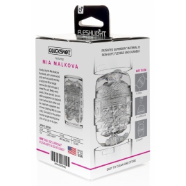Fleshlight Quickshot Mia Malkova Compact 11 cm Transparent