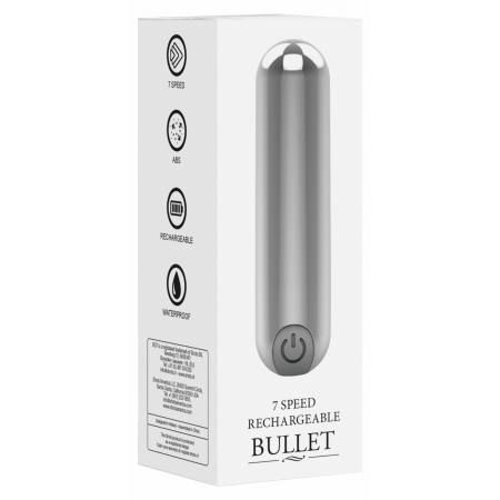 Vibrator Mini 7 Speed Argintiu