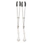 Tweezers With Pearls Argintiu