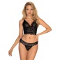 Set Obsessive Giully Negru S-M