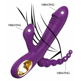 Caleona Triple Temptation ToyJoy 3 Motoare Mov