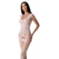 Catsuit Passion BS098 Alb S-L