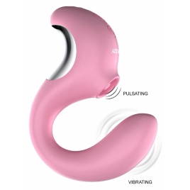 TWIST Vibrator Clitoral Roz — 7 Moduri, Reîncărcabil