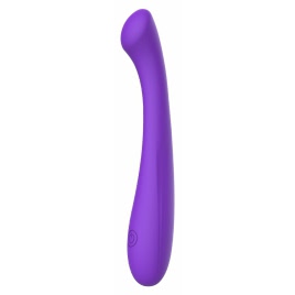 ToyJoy Luna – Vibrator Punct G Din silicon, 7 Moduri Mov