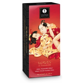 Shunga Waves Of Pleasure — Spray Căpșuni Spumante 20 ml
