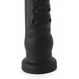 X Men Plug Anal PVC Negru cu Ventuză, 59 cm, Stimulare