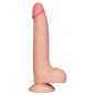 LoveToy Sliding Skin Dildo 20 cm – Realist, Ventuză