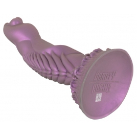 Alien Phallus – Dildo siliconic, Finisaj Metalic 21,2 cm Mov