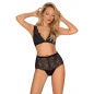 Set Obsessive Klarita Negru L-XL