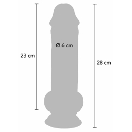ToyJoy Get Real Deluxe — 28 cm, Senzaţie Naturală