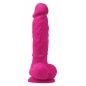 NS Toys Colours Vibrant – Vibrator Realist Roz, Reîncărcabil