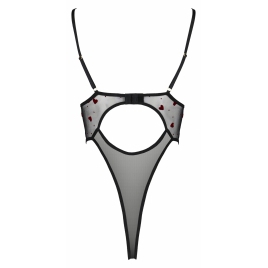Body Passion Lovelia Negru L-XL