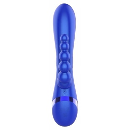 Triple Love Vibrator Rabbit Multifuncțional Albastru