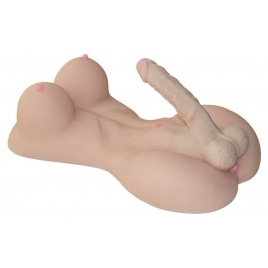 Mistress Ladyboy Masturbator 6,1 Kg — Dildo 20 cm Realist
