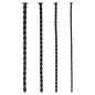 Silicone Spiral Plug Set Advanced Urethral Sounding Negru