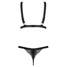 Set Obsessive Eloissa Negru L-XL