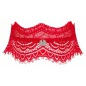 Choker Obsessive Bergamore Roșu