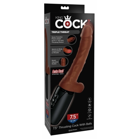 Vibrator King Plus Triple Threat Maro