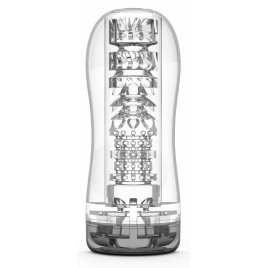 Hero Clear Blast – Stroker cu Vid, Transparent, 18 cm