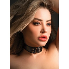 Guler Elegant Cu Inel În D Negru