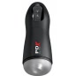 PDX Elite Masturbator Automat 7 Vibratii 7 Suctiuni Reincarcabil Negru