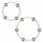 Set Inele Penis Steel Beaded Transparent